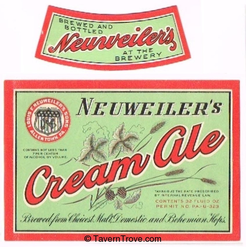 Neuweiler's  Cream Ale