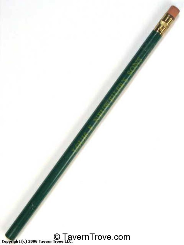 Neuweiler's Beer & Ale Pencil