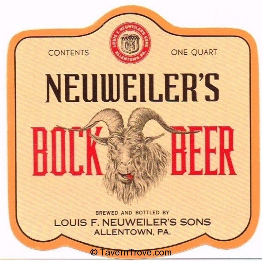 Neuweiler's Bock  Beer