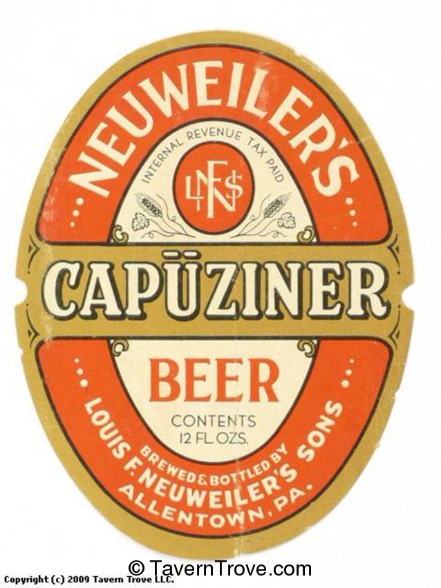 Neuweiler's Capüziner Beer