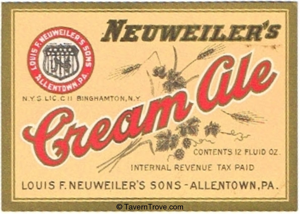 Neuweiler's Cream Ale