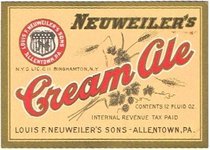 Neuweiler's Cream Ale