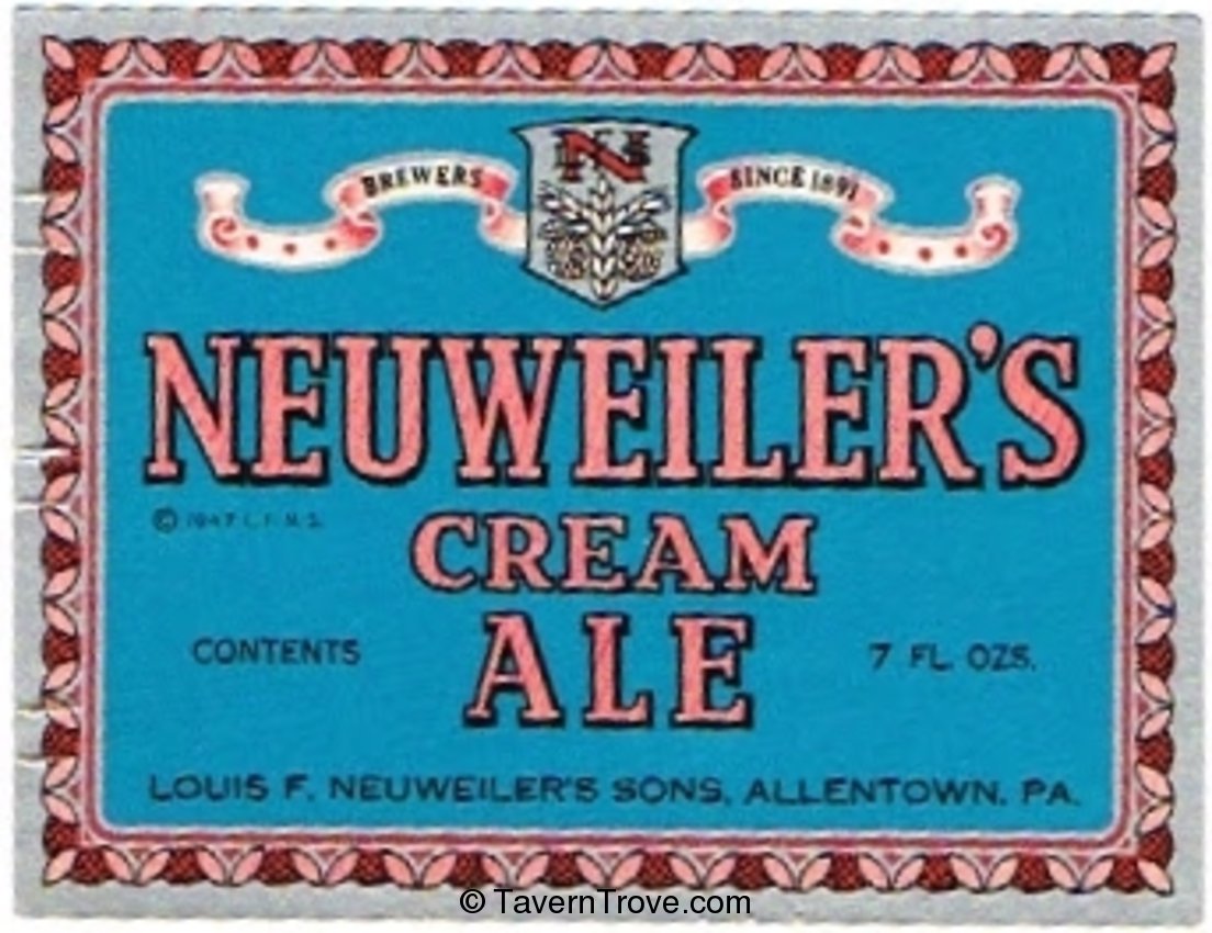 Neuweiler's Cream Ale