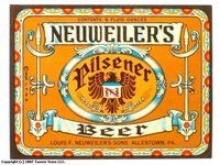 Neuweiler's Pilsener Beer