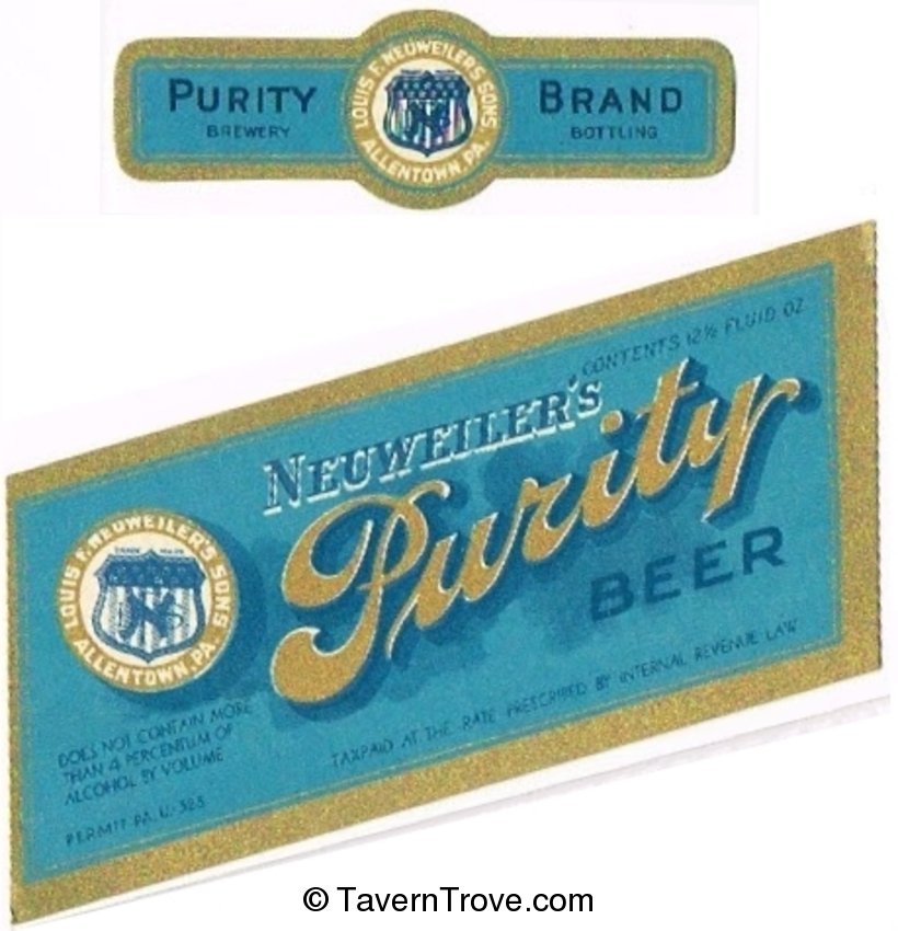 Neuweiler's Purity Beer