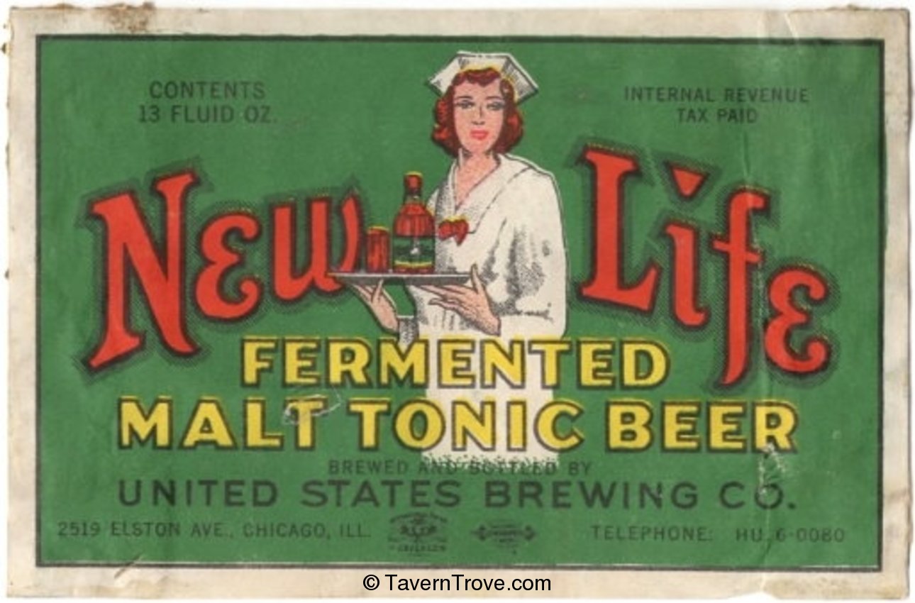 New Life Fermented Malt Tonic Beer 