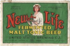 New Life Fermented Malt Tonic Beer 