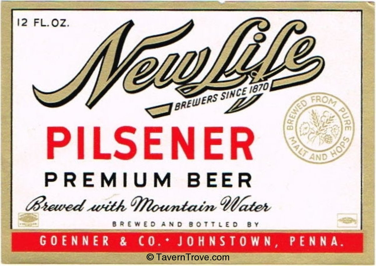 New Life Pilsener Beer 