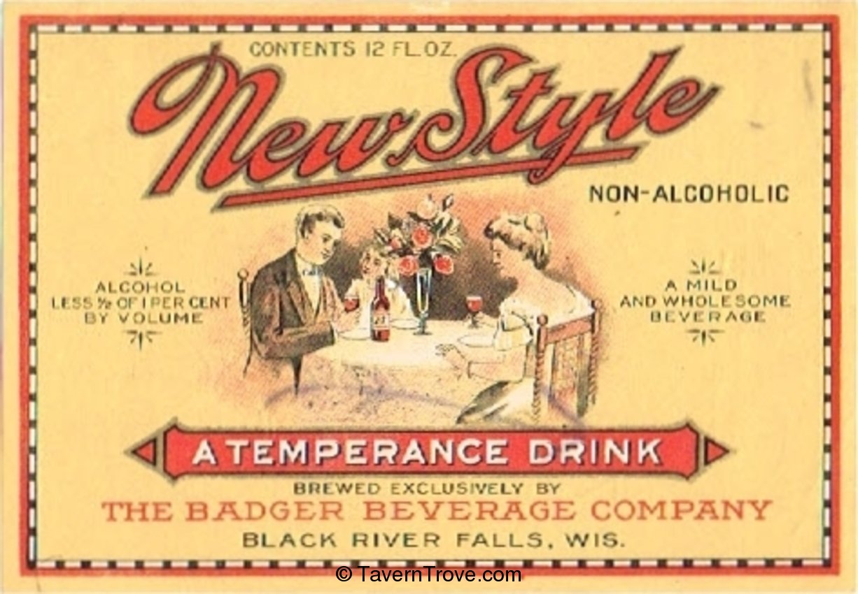 New Style Temperance Drink