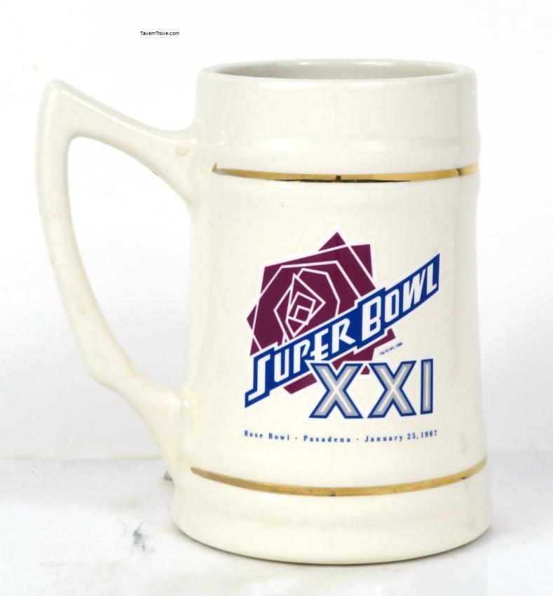 New York Giants Football Super Bowl XXI NFC Champions