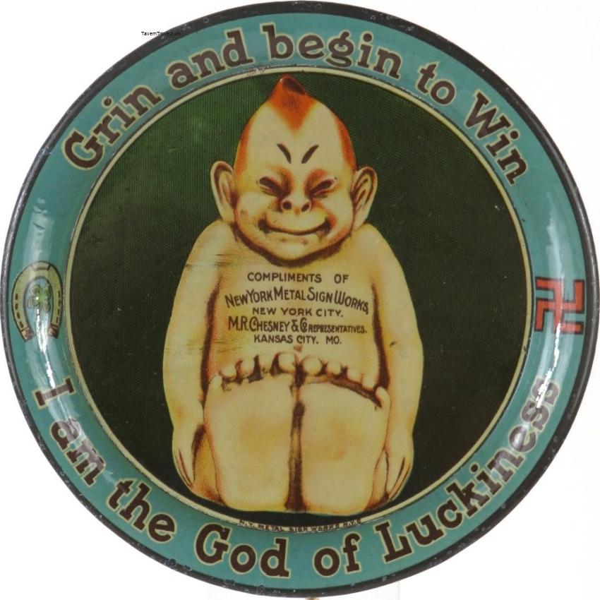New York Metal Sign Works Billiken Kansas City Missouri
