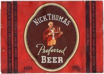 Nick Thomas Preferred Beer