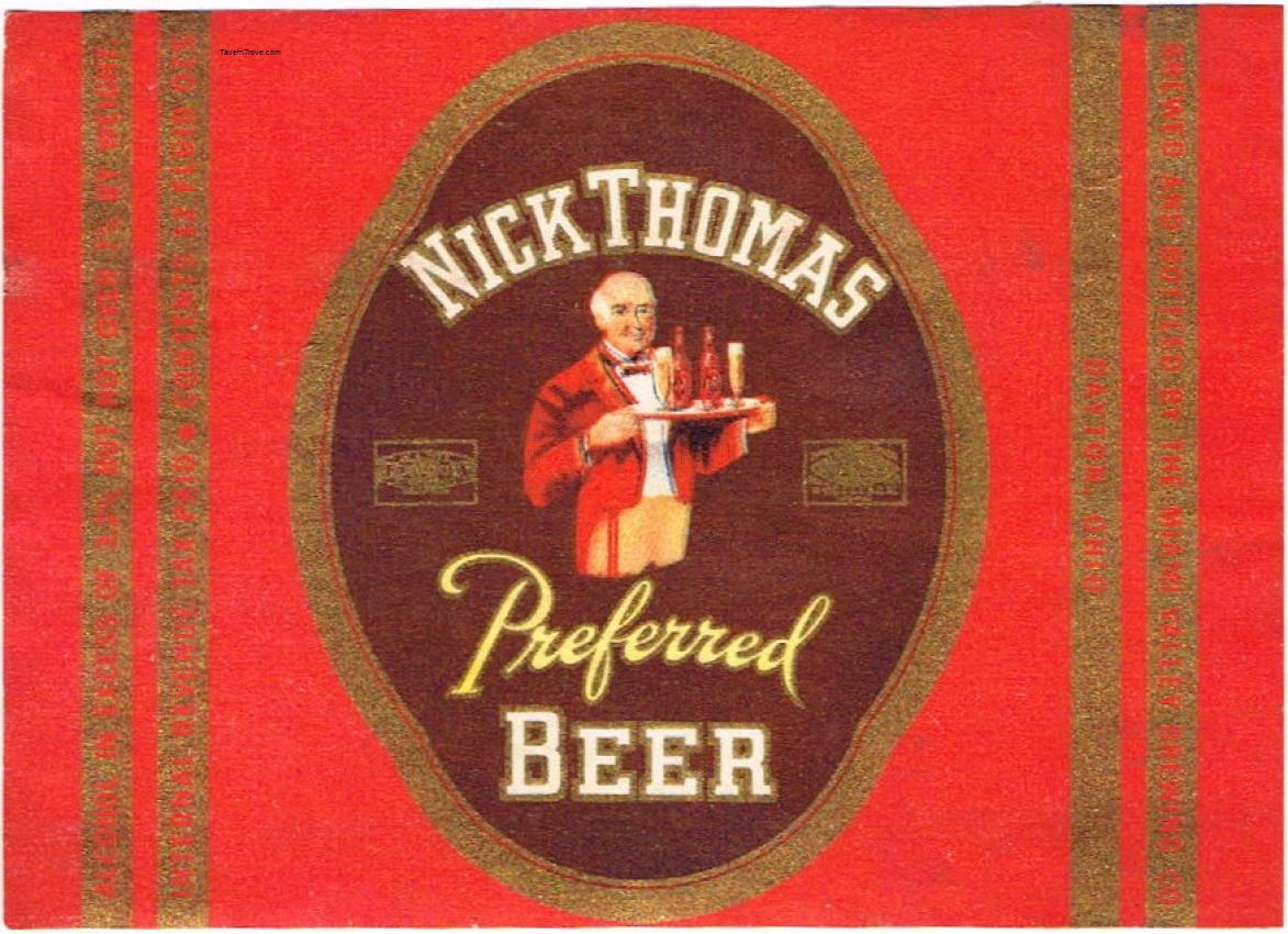 Nick Thomas Preferred Beer Dupe