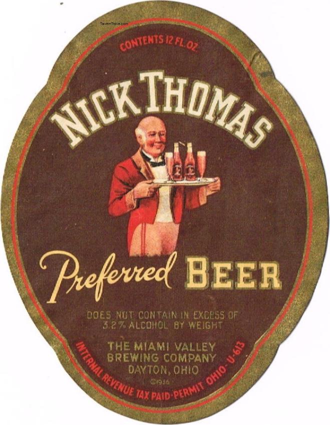Nick Thomas Preferred Beer Dupe