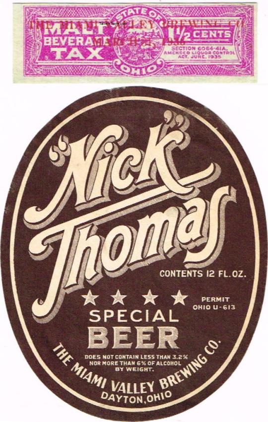 Nick Thomas Special Beer