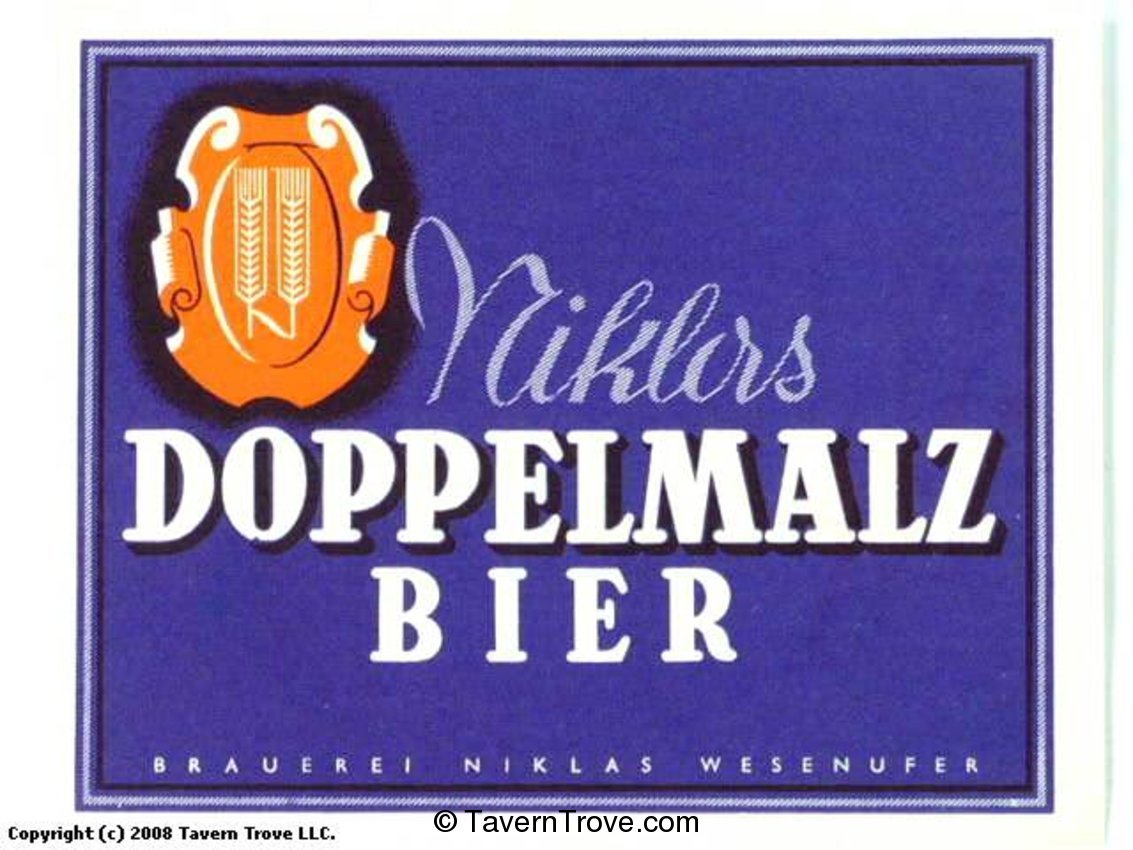 Niklas Doppelmalz Bier