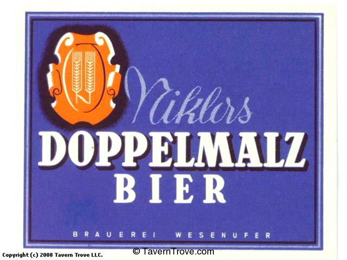 Niklas Doppelmalz Bier