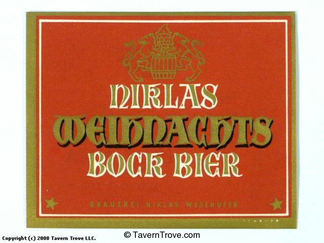 Niklas Weihnachts Bock Bier
