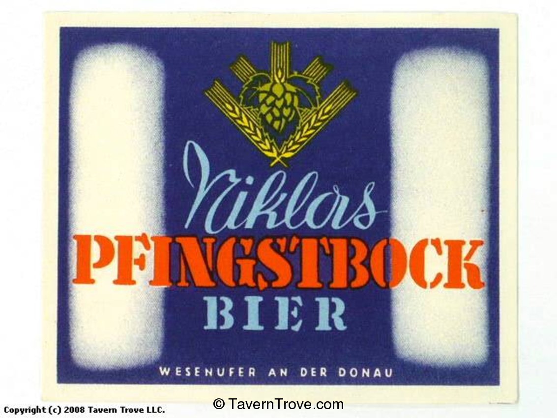 Niklos Pfingstbock Bier
