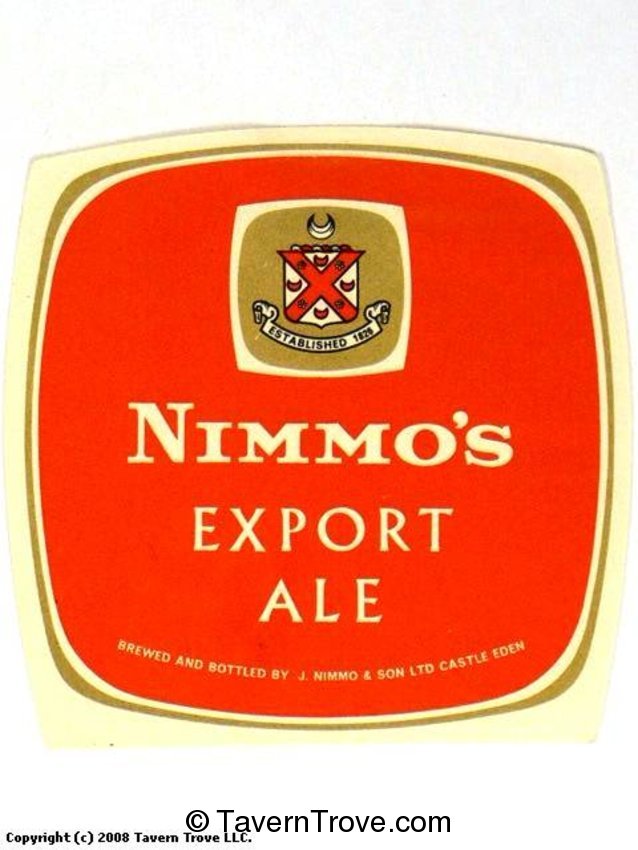 Nimmo's Export Ale