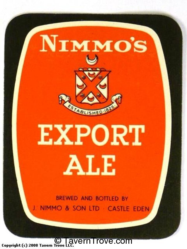 Nimmo's Export Ale