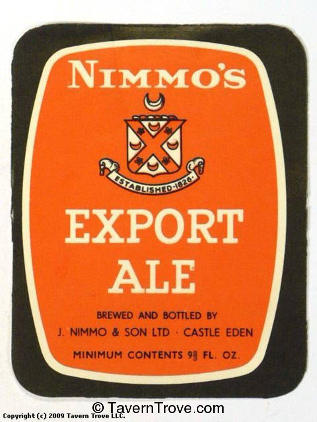 Nimmo's Export Ale