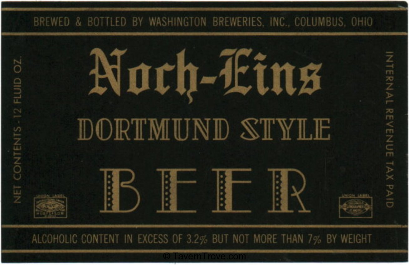 Noch-Eins Dortmund Style Beer