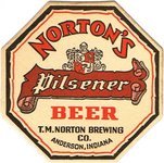 Norton's Pilsener Beer