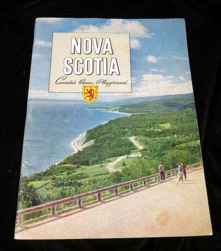 Nova Scotia, Canada's Ocean Playground Tourist Guide Book