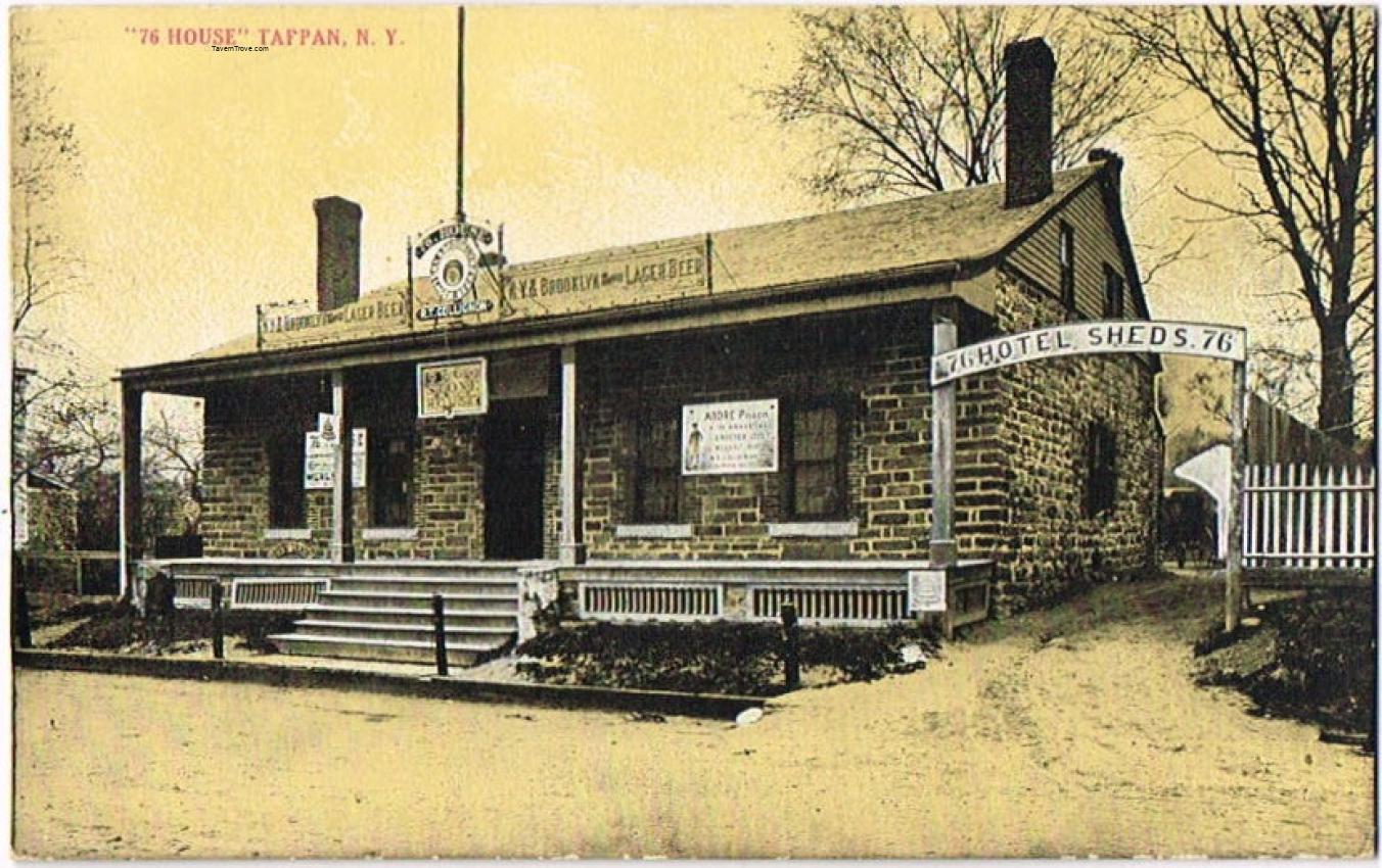New York & Brooklyn Lager Beer Sign on '76 House Saloon