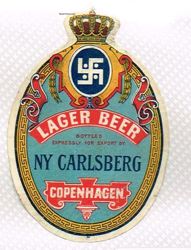 Ny Carlsberg Lager Beer (with Swastika)