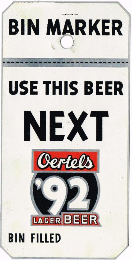 Oertel's '92 Lager Beer