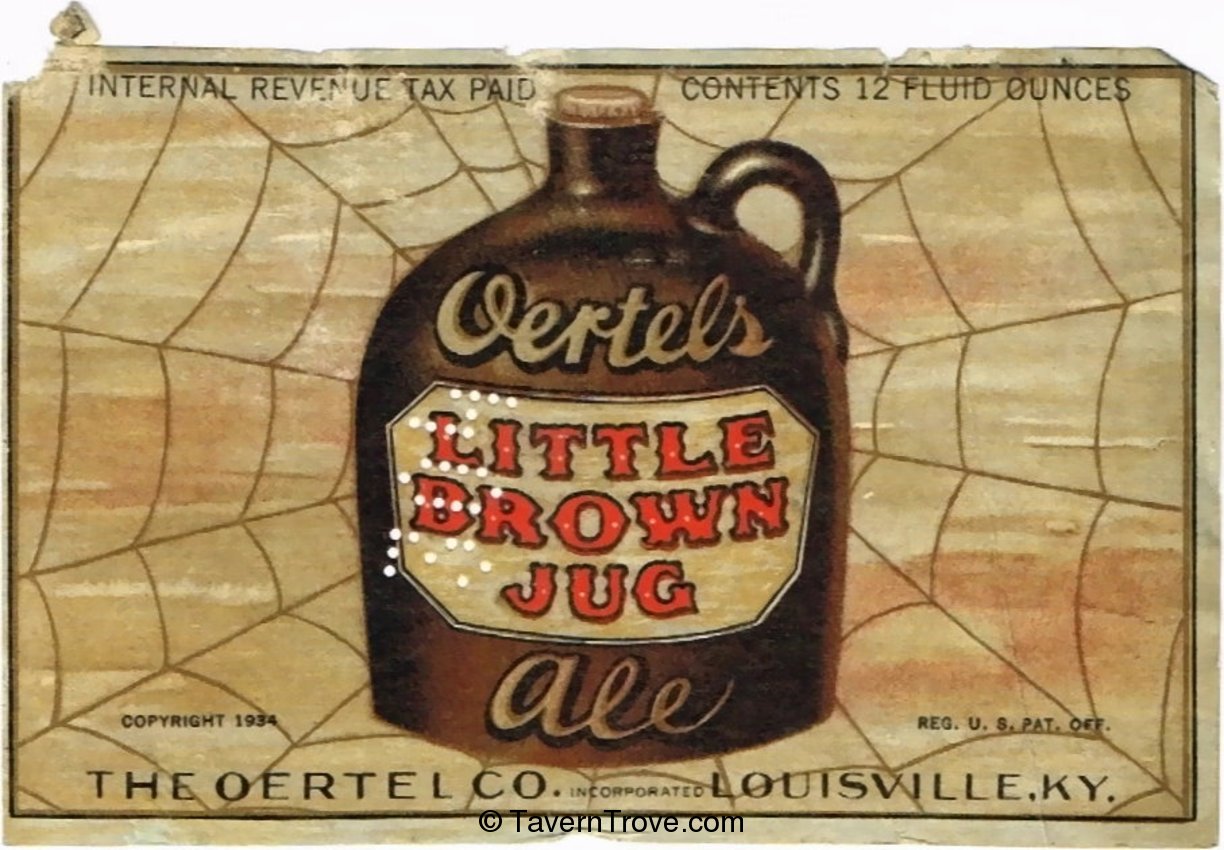 Oertel's Little Brown Jug Ale