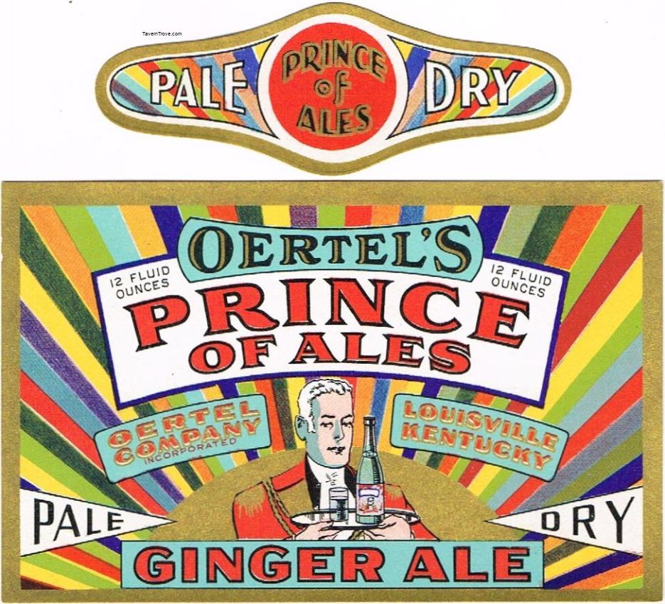 Oertel's Prince Of Ales Ginger Ale