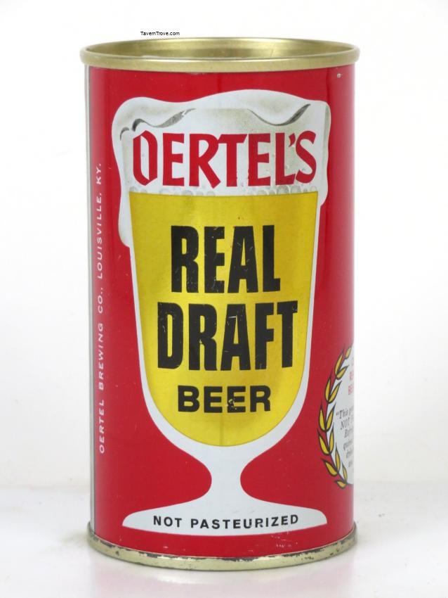 Oertel's Real Draft Beer
