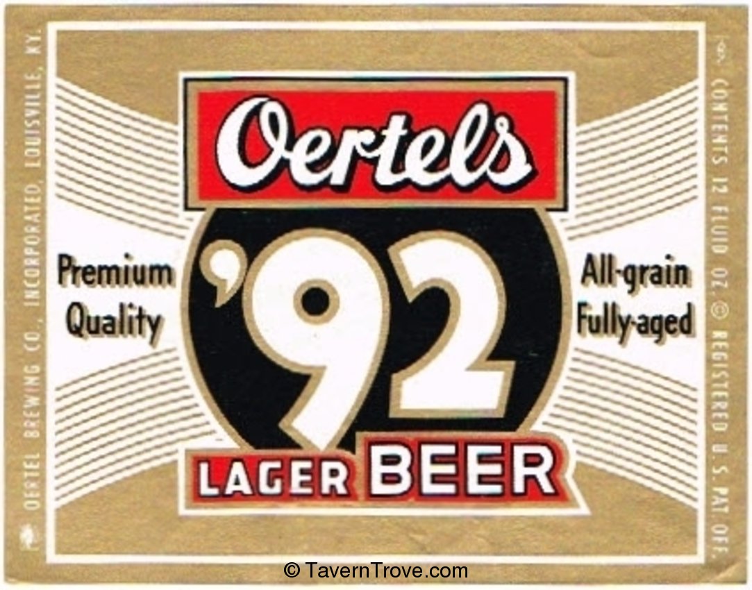 Oertels '92 Beer