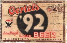 Oertel's '92 Lager Beer