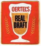Oertel's Real Draft Beer Back Patch