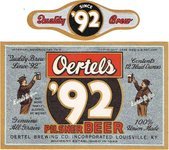 Oertels '92 Pilsner Beer