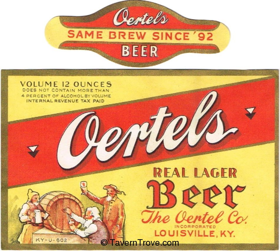 Oertels Real Lager Beer