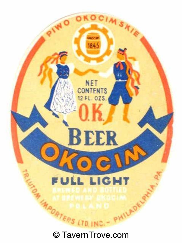 Okocim Full Light Beer