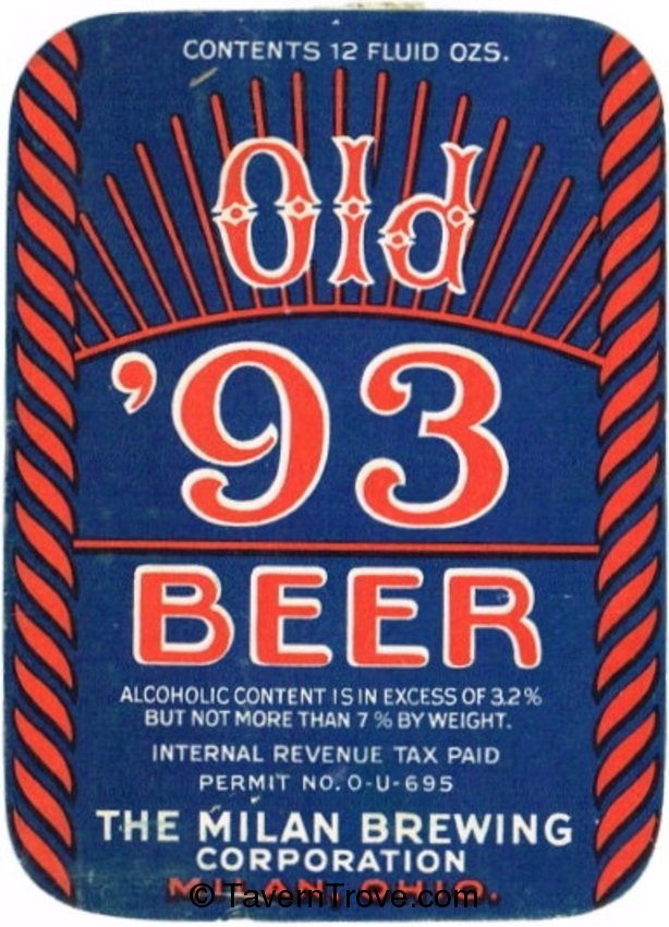 Old '93 Beer 