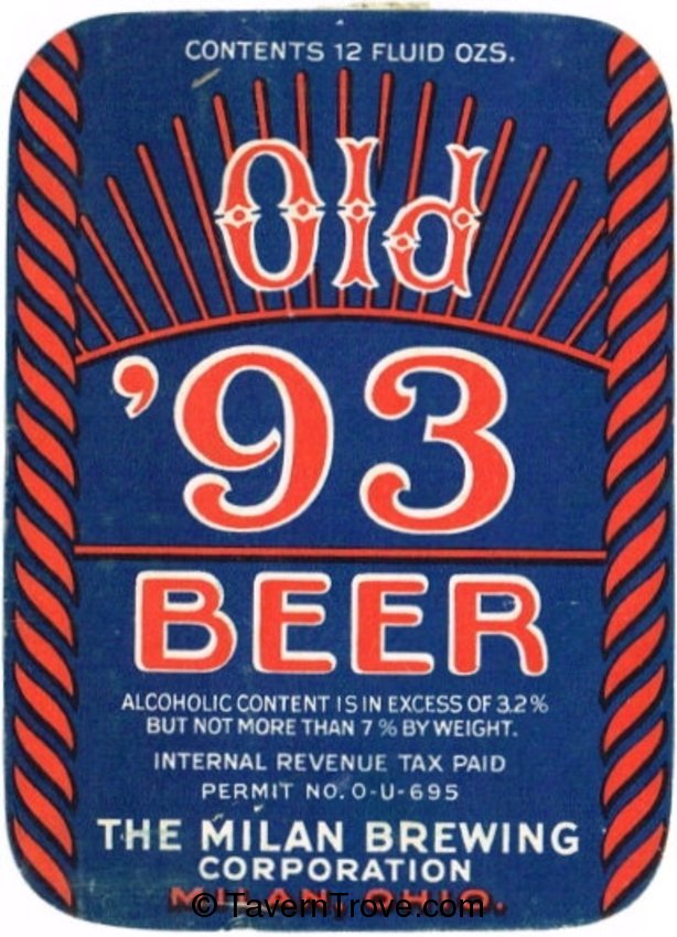 Old '93 Beer