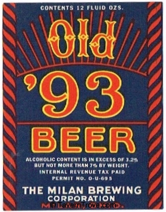 Old '93 Beer