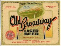 Old Broadway Lager Beer