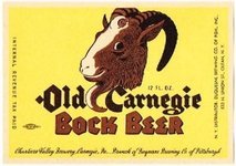 Old Carnegie Bock Beer