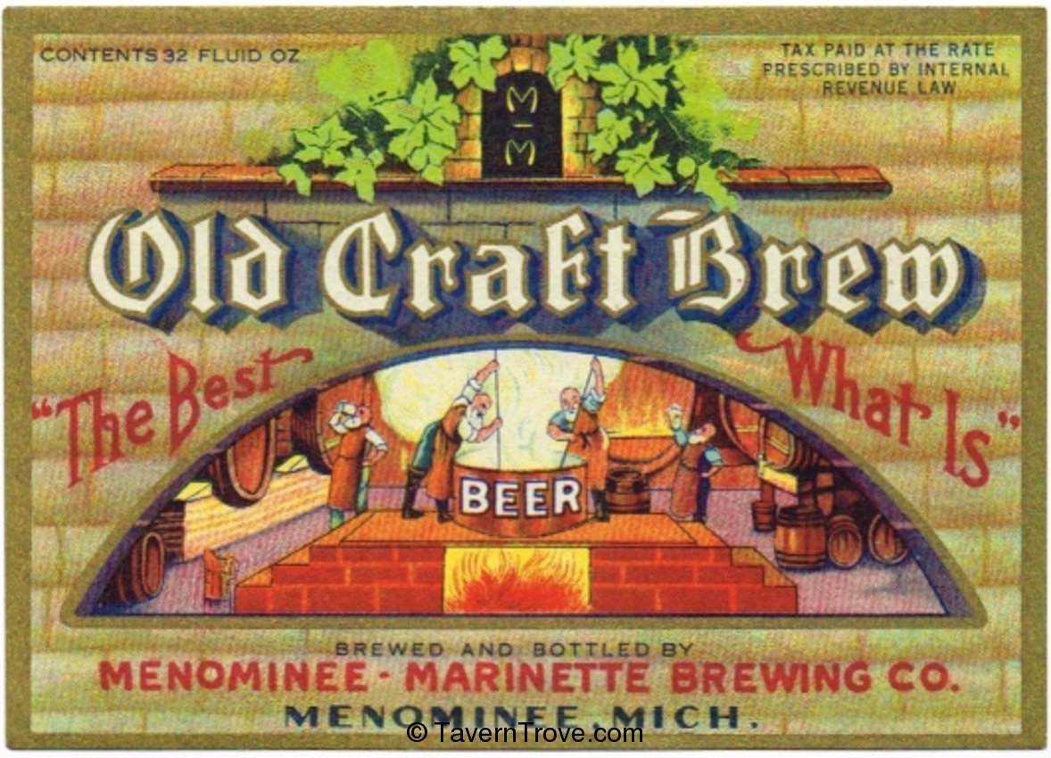 Old Craft Brew Beer