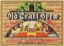 Old Craft Brew Beer