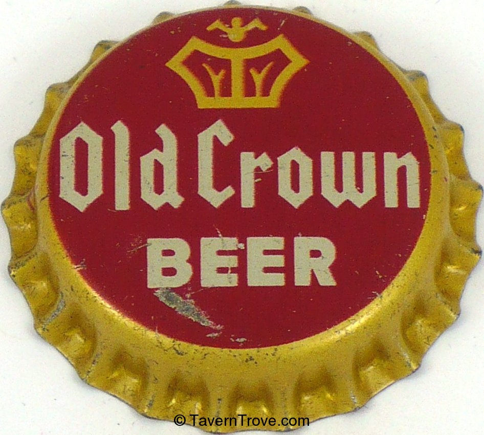 Old Crown Beer (dull gold & silver)