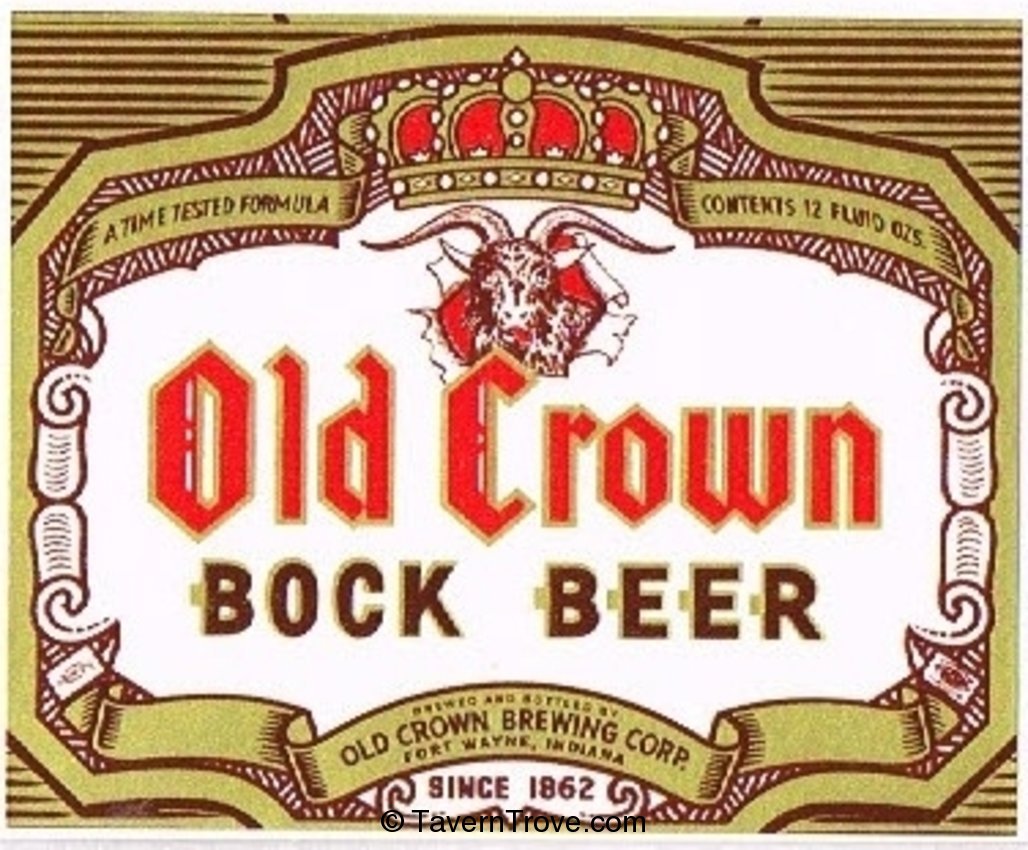 Old Crown Bock Beer 